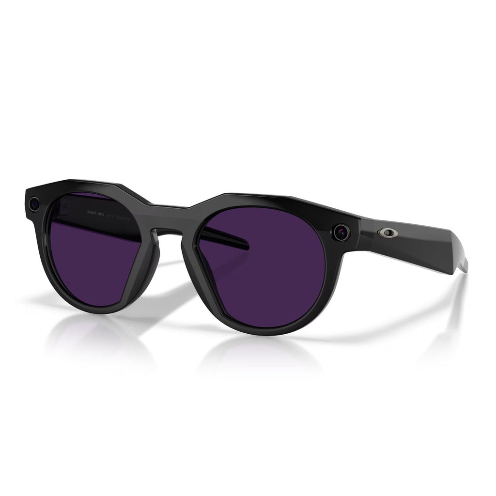 Oakley Meta HSTN Sunglasses Black/Transitions Amethyst - Comor - Go Play Outside