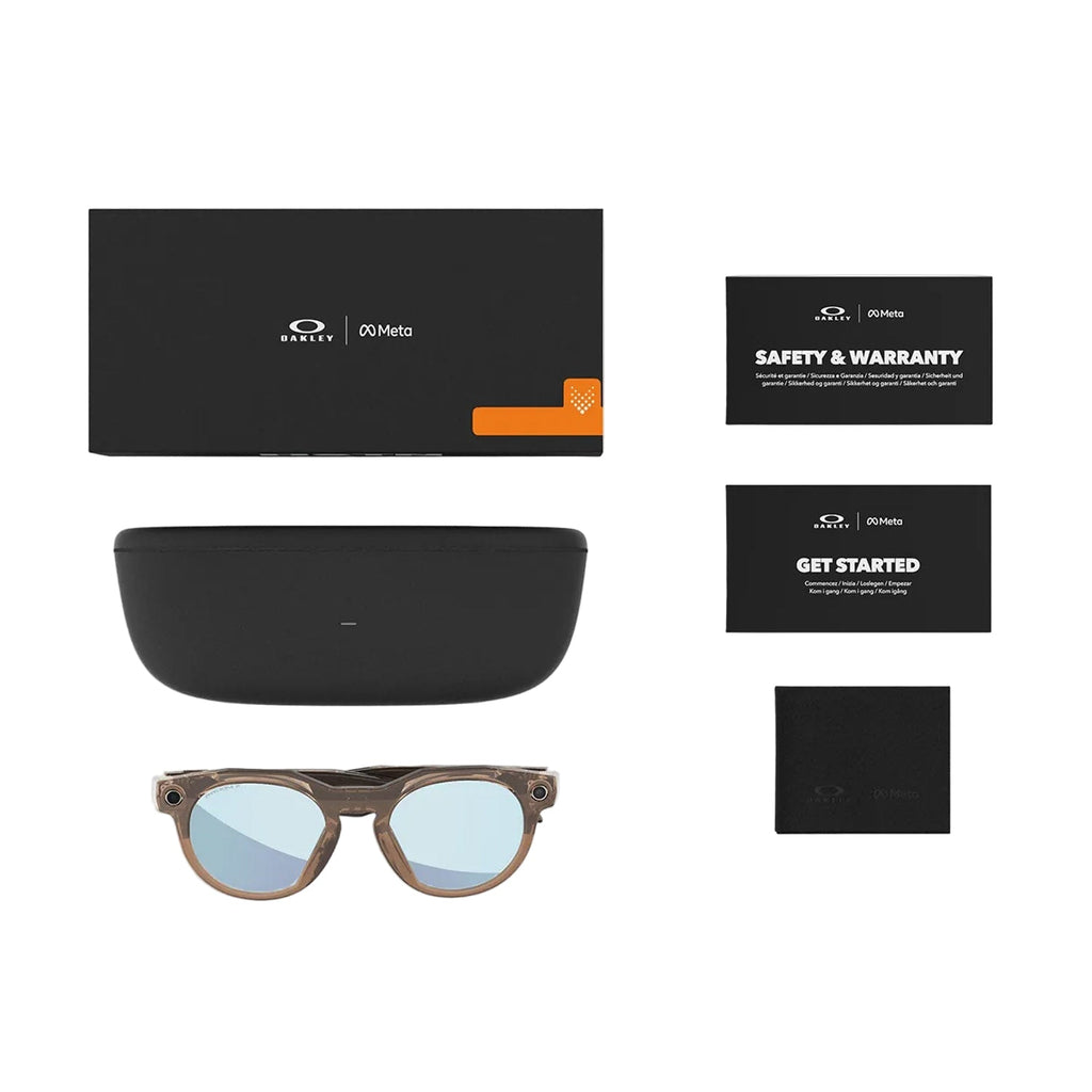 Oakley Meta HSTN Sunglasses Brown Smoke/Prizm Deep Polarized - Comor - Go Play Outside