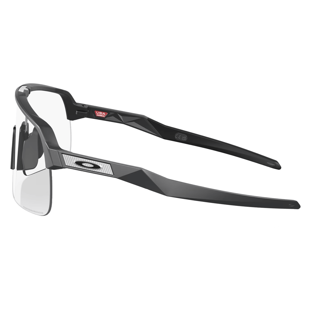 Oakley Sutro Lite Sunglasses Matte Carbon/Clear Photochromic - Comor - Go Play Outside
