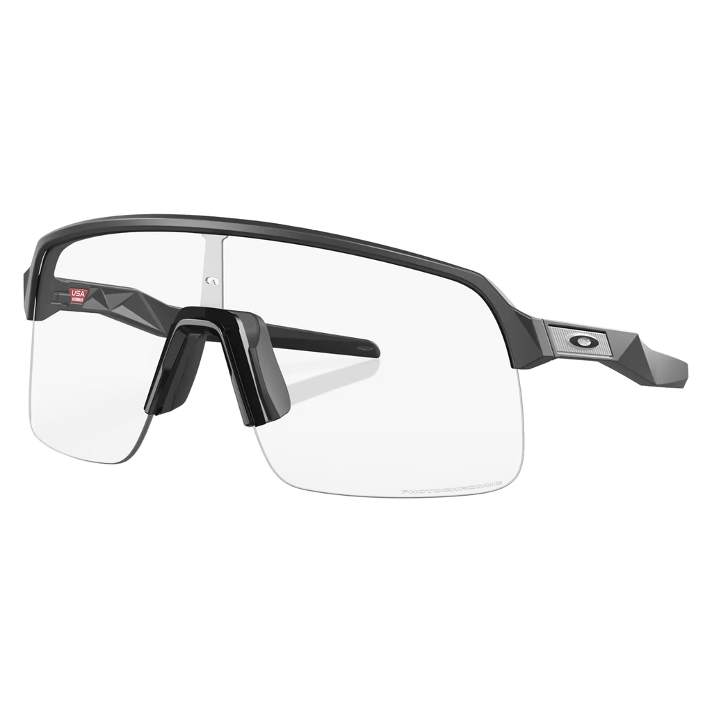 Oakley Sutro Lite Sunglasses Matte Carbon/Clear Photochromic - Comor - Go Play Outside