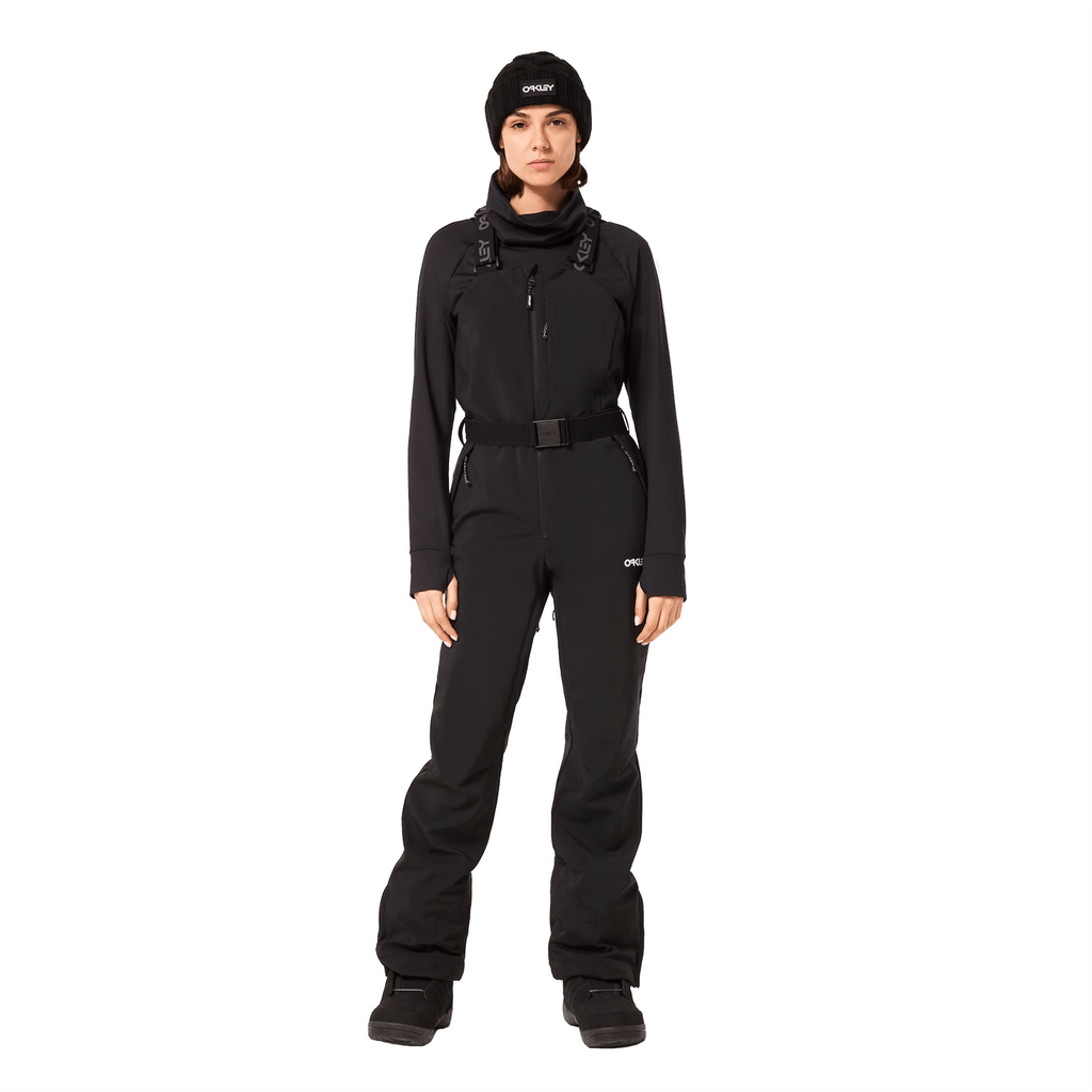 Oakley Women's TNP Harper Softshell Bib Pant 2026 Blackout - Comor - Go Play Outside