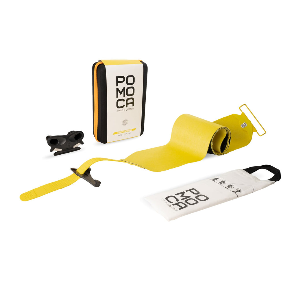 Pomoca Splitboard Explore 145mm CF Skins Yellow - Comor - Go Play Outside