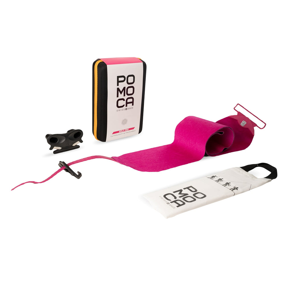 Pomoca Splitboard Pro 145mm CF Skins Pink - Comor - Go Play Outside