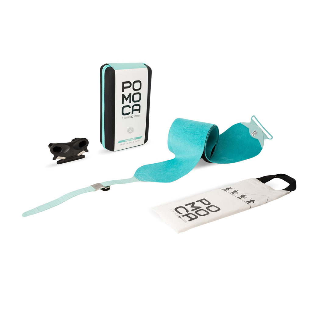 Pomoca Tour Pro R2C 120mm CF Skins Turquoise - Comor - Go Play Outside