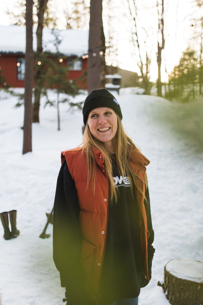 POW Canada Logo Crew Black - Comor - Go Play Outside