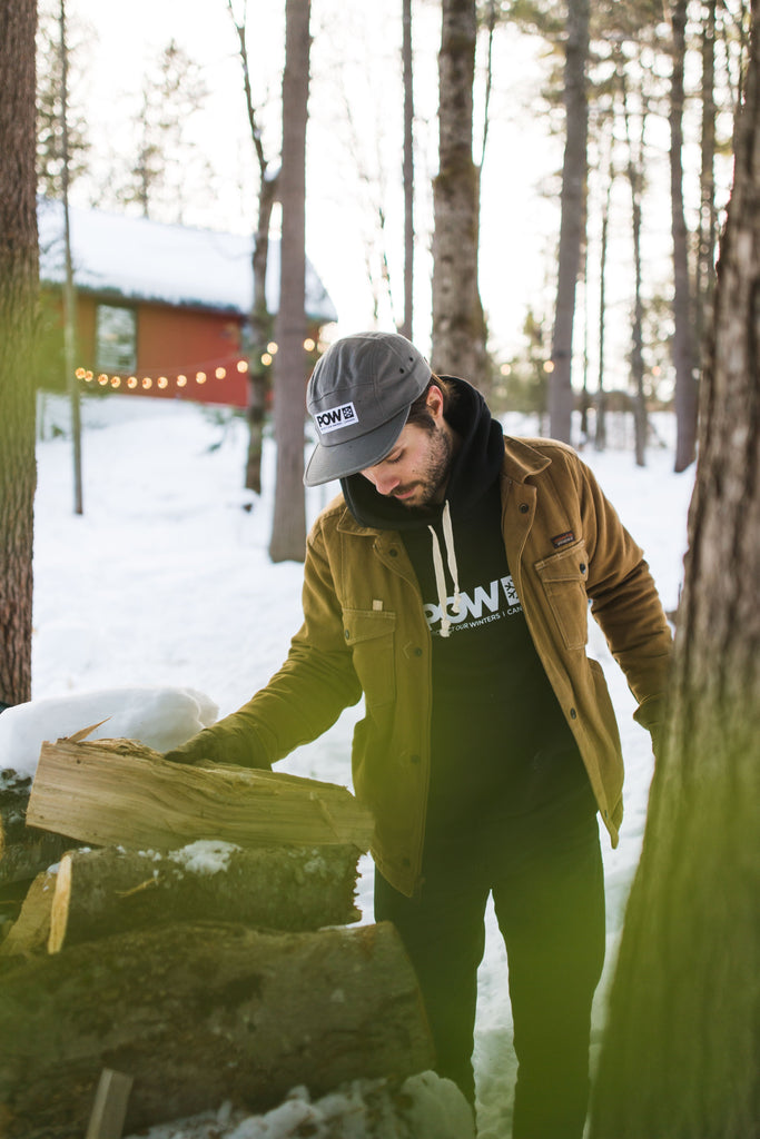 POW Canada Logo Hoodie Black - Comor - Go Play Outside