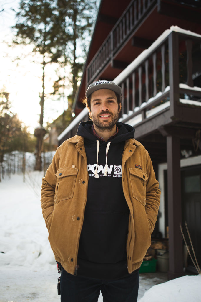 POW Canada Logo Hoodie Black - Comor - Go Play Outside