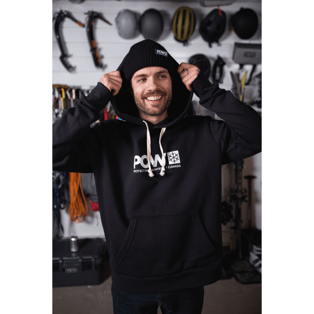 POW Canada Logo Hoodie Black - Comor - Go Play Outside