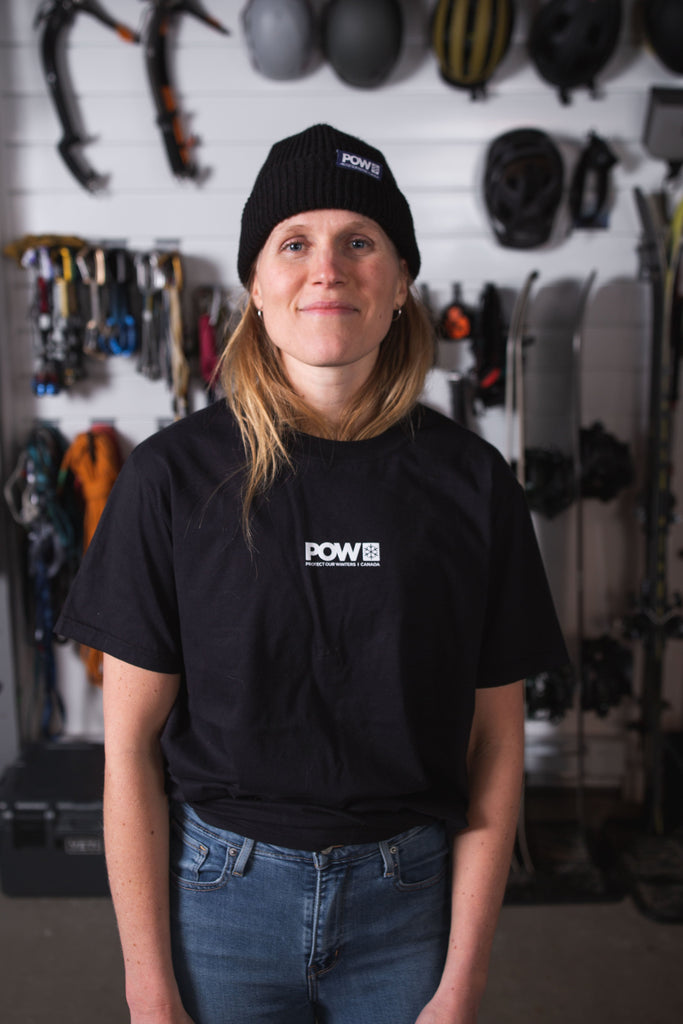 POW Canada Logo T-Shirt Black - Comor - Go Play Outside
