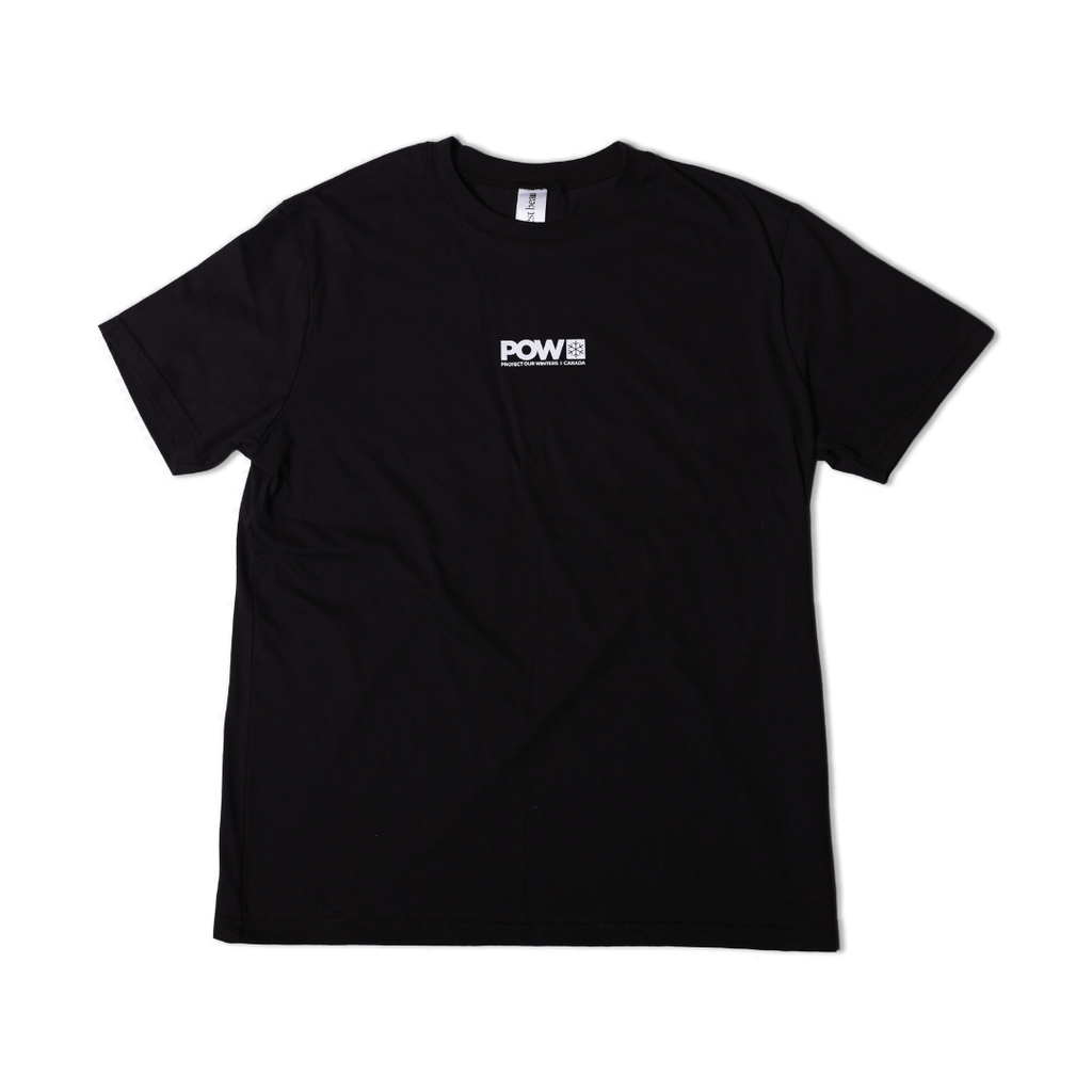POW Canada Logo T-Shirt Black - Comor - Go Play Outside