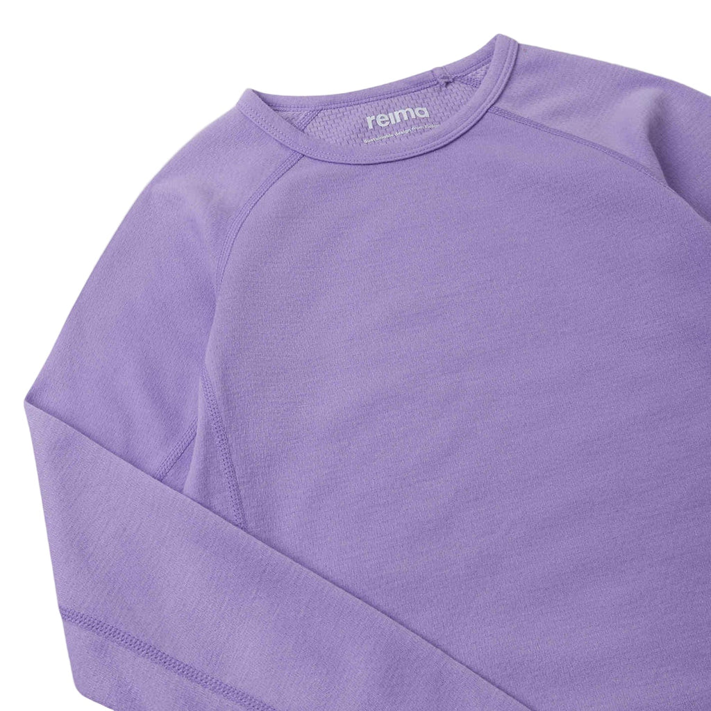Reima Kids Lani Thermal Base Layer Set 2026 Blooming Lilac - Comor - Go Play Outside