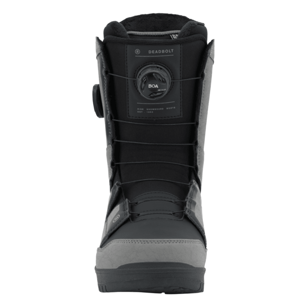 Ride Men's Deadbolt Zonal Snowboard Boots 2026 Grey - Comor - Go Play Outside