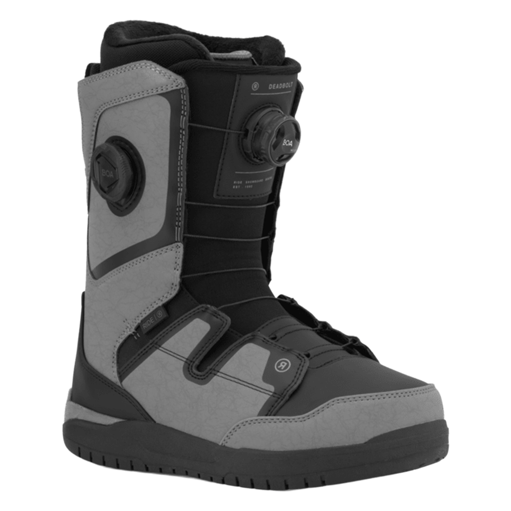 Ride Men's Deadbolt Zonal Snowboard Boots 2026 Grey - Comor - Go Play Outside
