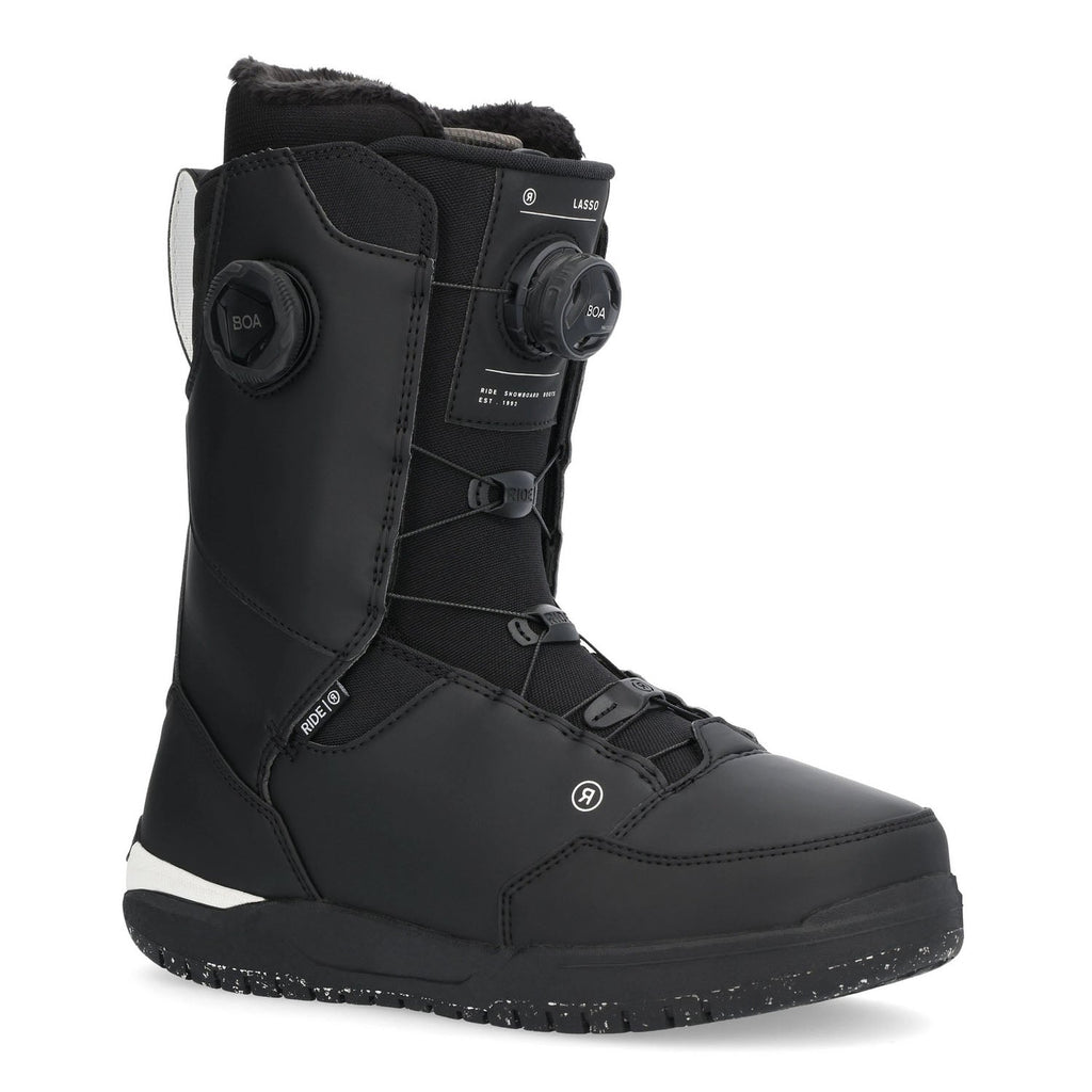 Ride Men's Lasso Snowboard Boots 2026 Black - Comor - Go Play Outside