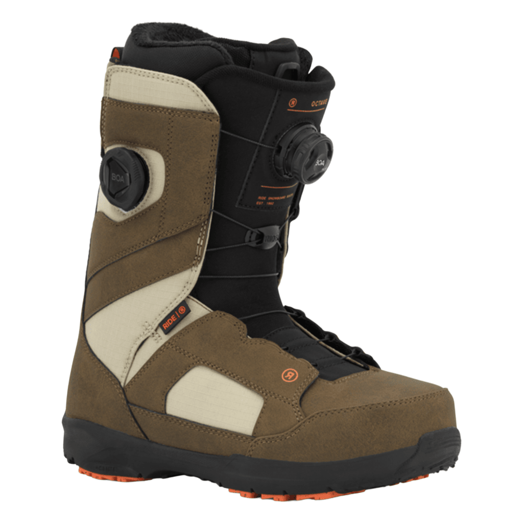 Ride Men's Octave Snowboard Boots 2026 Brown - Comor - Go Play Outside