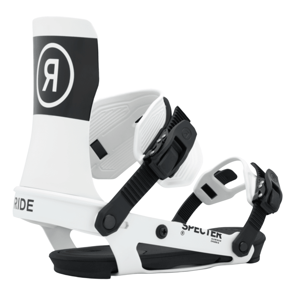Ride Men's Specter Snowboard Bindings 2026 White - Comor - Go Play Outside