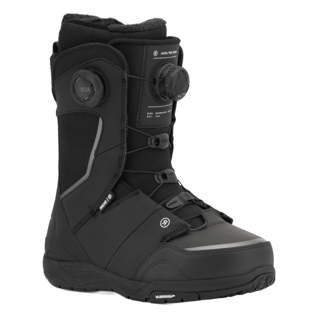 Ride Women's Hera Pro Wide Snowboard Boots 2026 Black - Comor - Go Play Outside