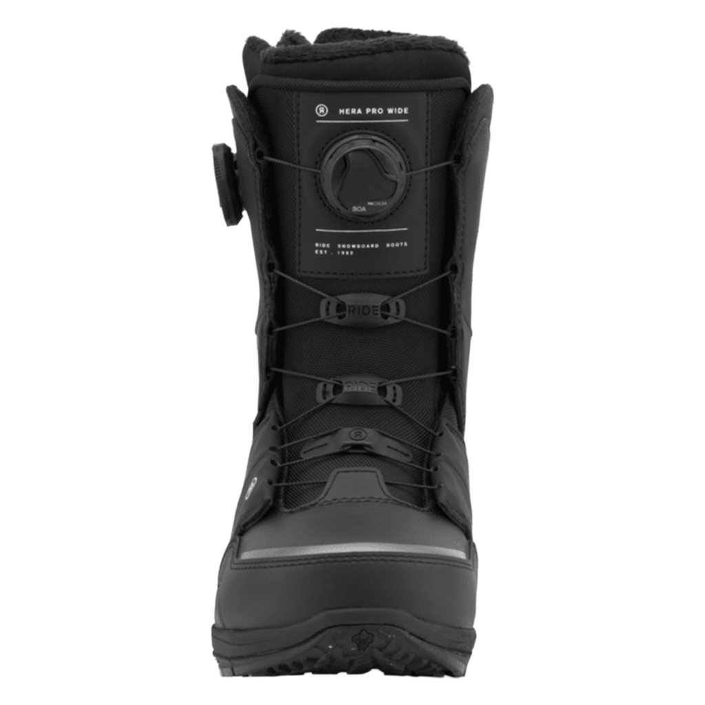 Ride Women's Hera Pro Wide Snowboard Boots 2026 Black - Comor - Go Play Outside