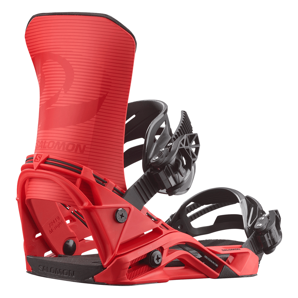 Salomon District Snowboard Bindings 2026 Fiery Red - Comor - Go Play ...