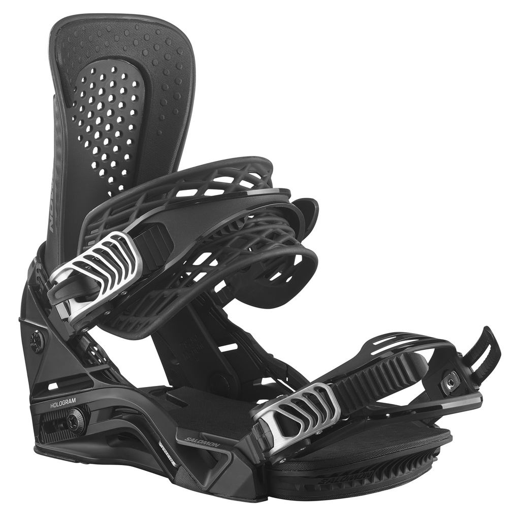 Salomon Hologram Snowboard Bindings 2026 Black - Comor - Go Play Outside