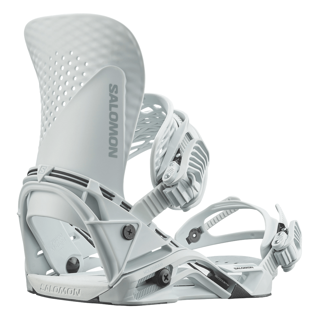 Salomon Hologram Snowboard Bindings 2026 Ice Blue - Comor - Go Play Outside