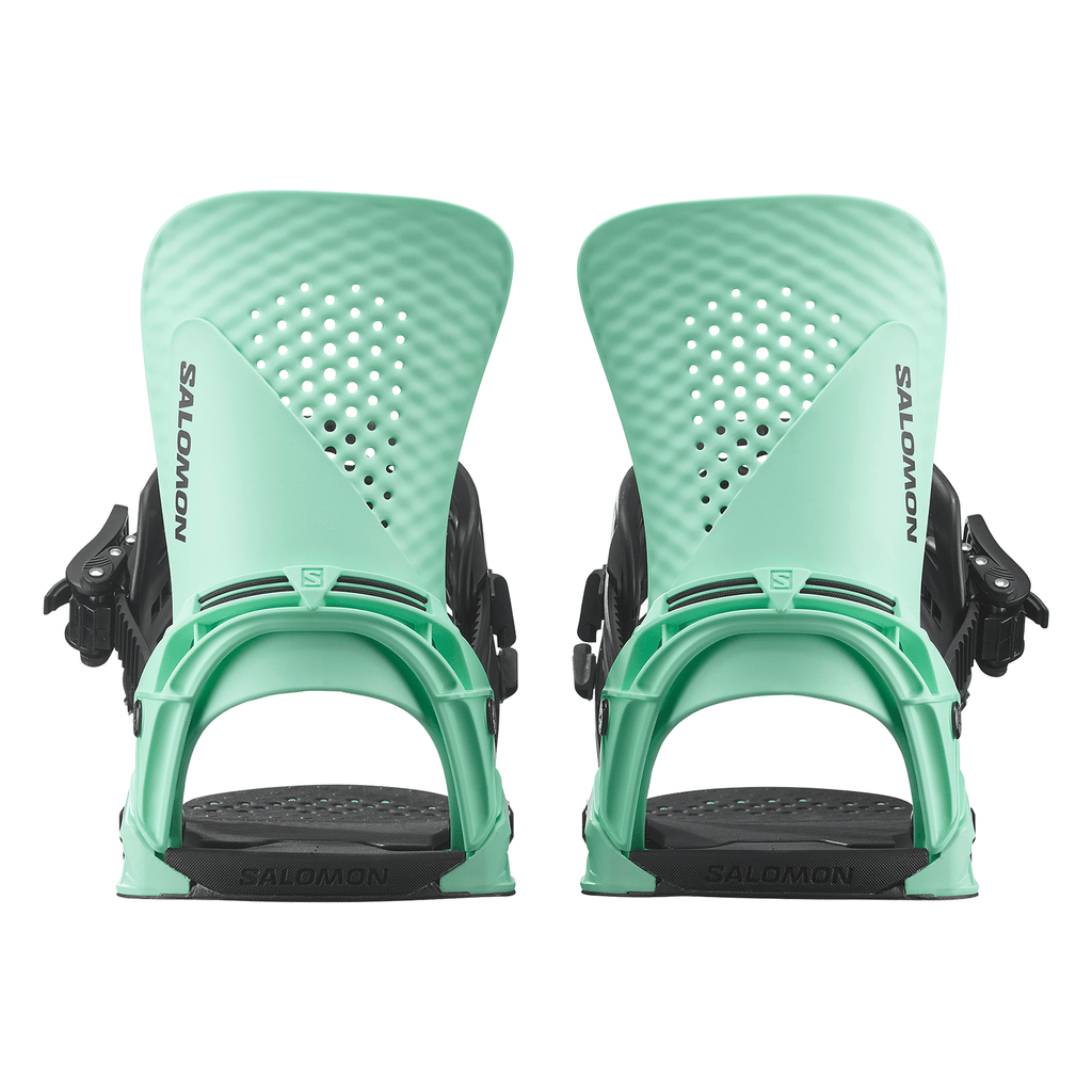 Salomon Hologram Snowboard Bindings 2026 Spearmint - Comor - Go Play Outside