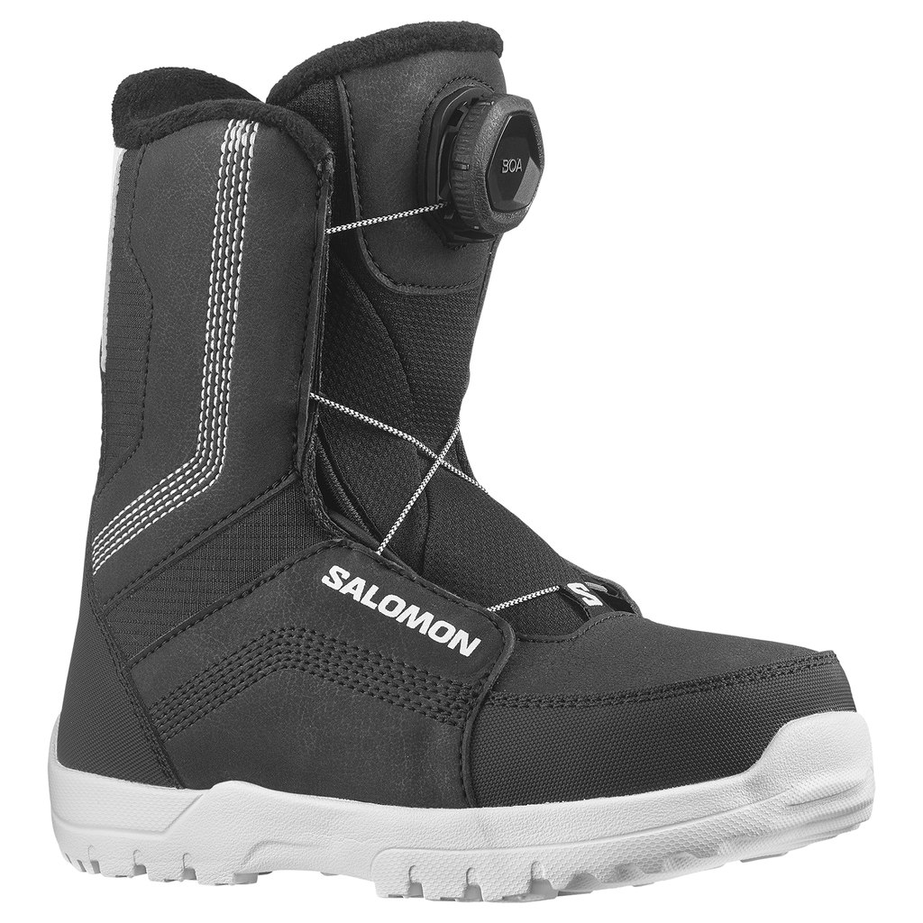 Salomon Kids Whipstar Boa Snowboard Boots 2026 Black - Comor - Go Play Outside