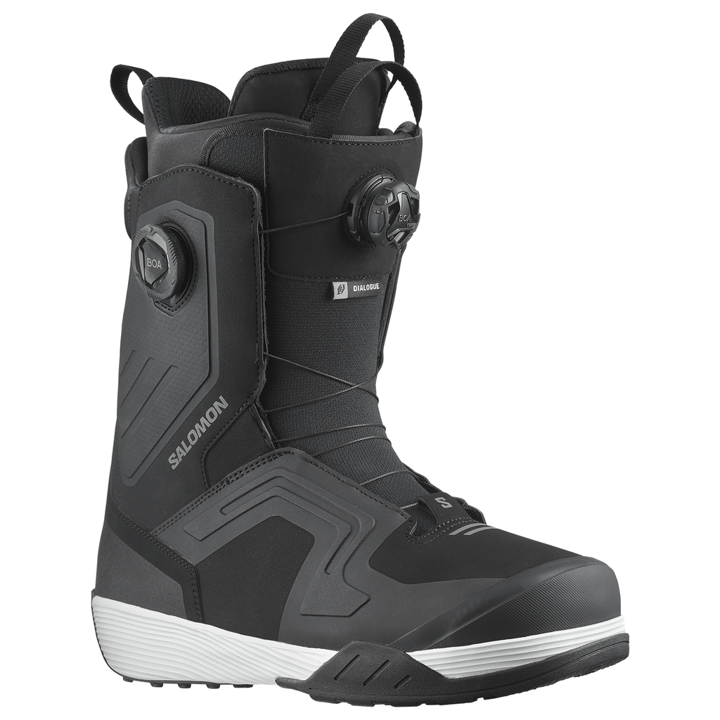 Salomon Men's Dialogue Dual Boa Snowboard Boots 2025 Black - Comor - Go Play Outside