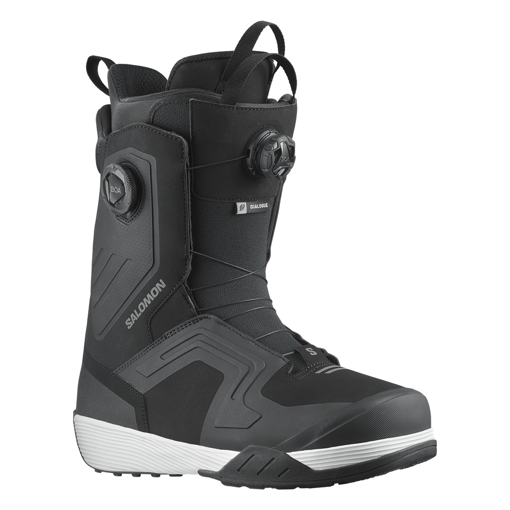Salomon Men's Dialogue Dual BOA Snowboard Boots 2026 Black - Comor - Go Play Outside