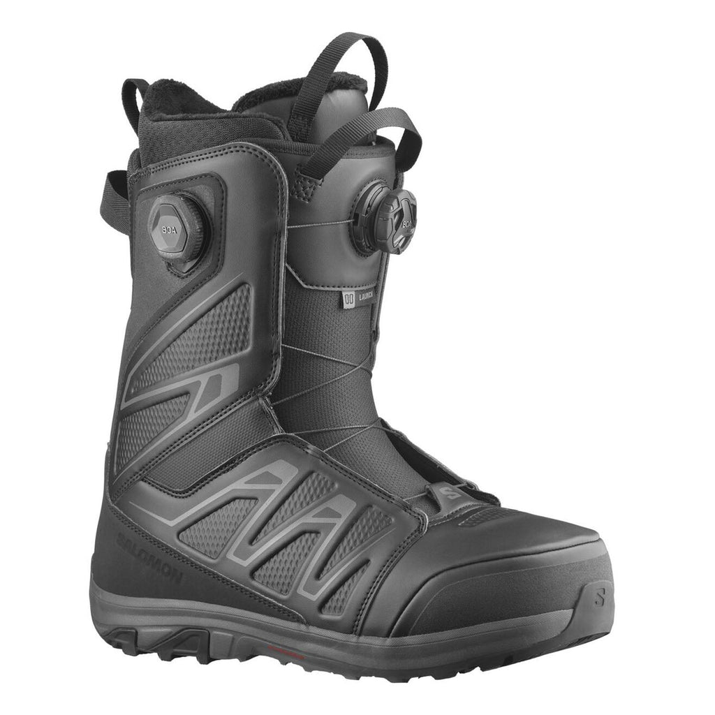 Salomon Men's Launch BOA SJ BOA Snowboard Boots 2026 Black - Comor - Go Play Outside