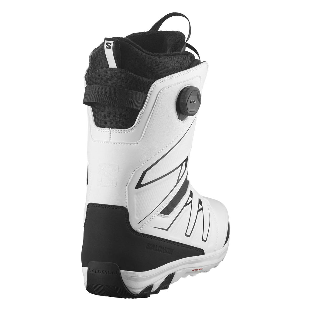 Salomon Men's Launch BOA SJ BOA Snowboard Boots 2026 Black/White/Black - Comor - Go Play Outside
