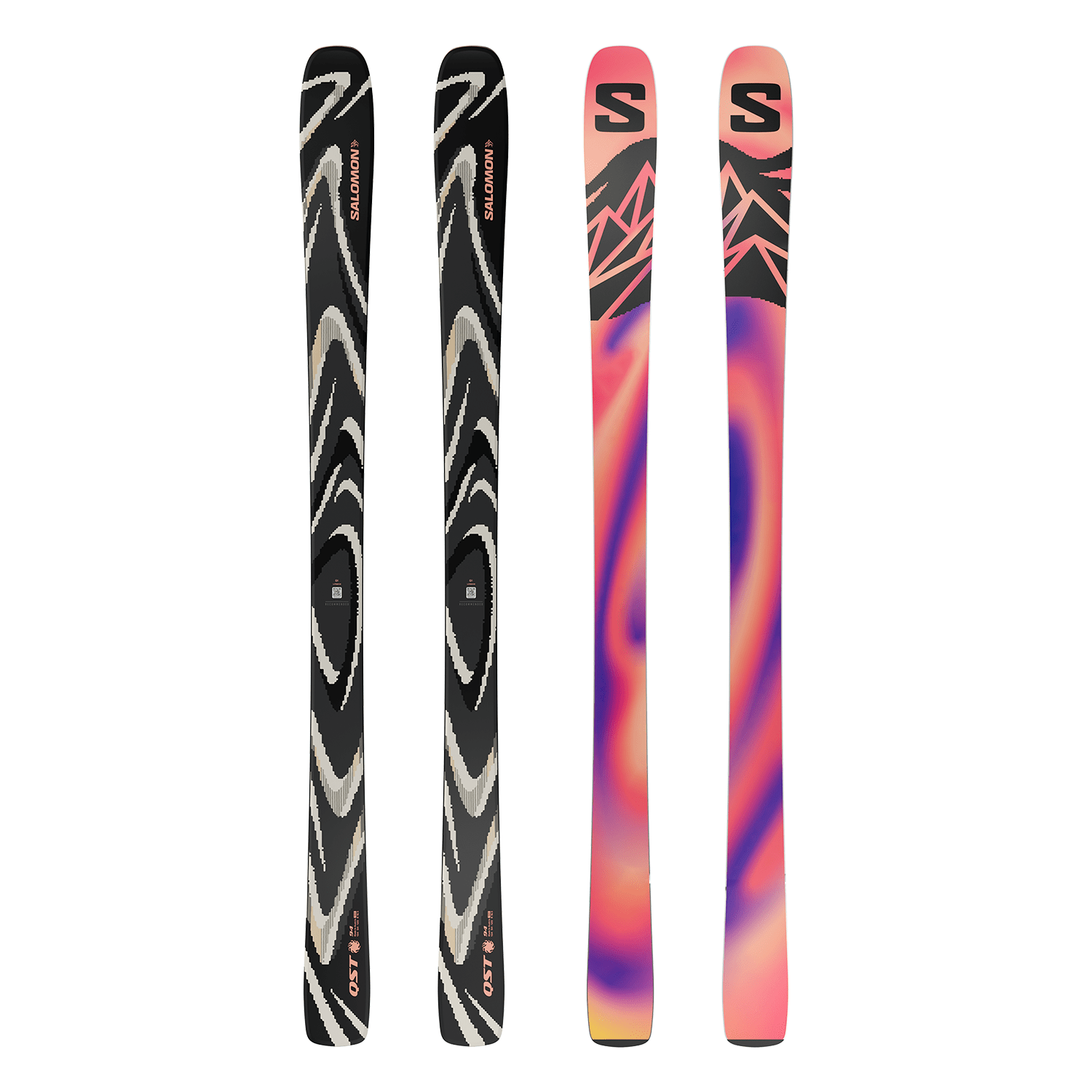 Salomon QST 94 Ski 2027 Black Shop at Comor – Comor - Go Play Outside