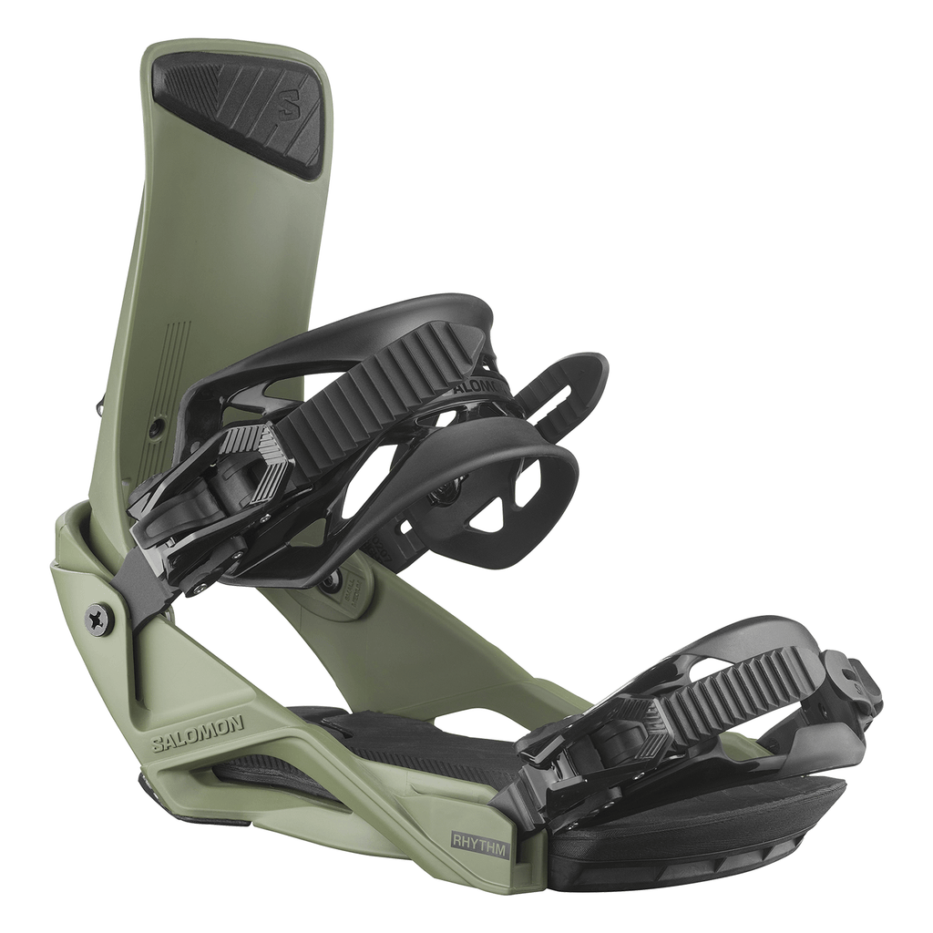 Salomon Rhythm Snowboard Bindings 2026 Lichen Green - Comor - Go Play Outside