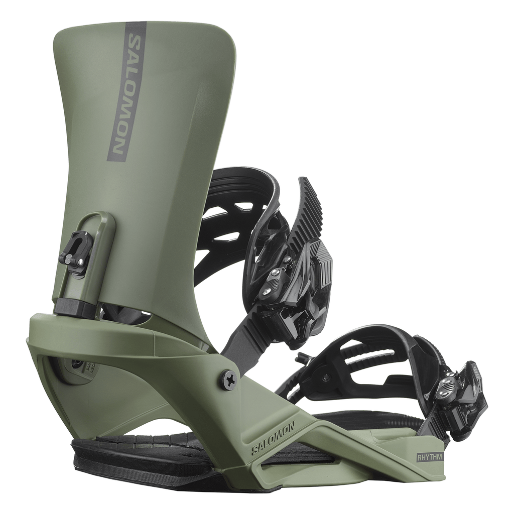Salomon Rhythm Snowboard Bindings 2026 Lichen Green - Comor - Go Play Outside