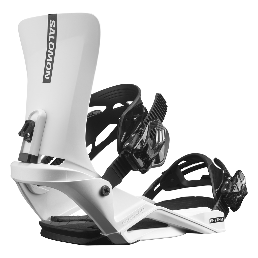 Salomon Rhythm Snowboard Bindings 2026 White - Comor - Go Play Outside