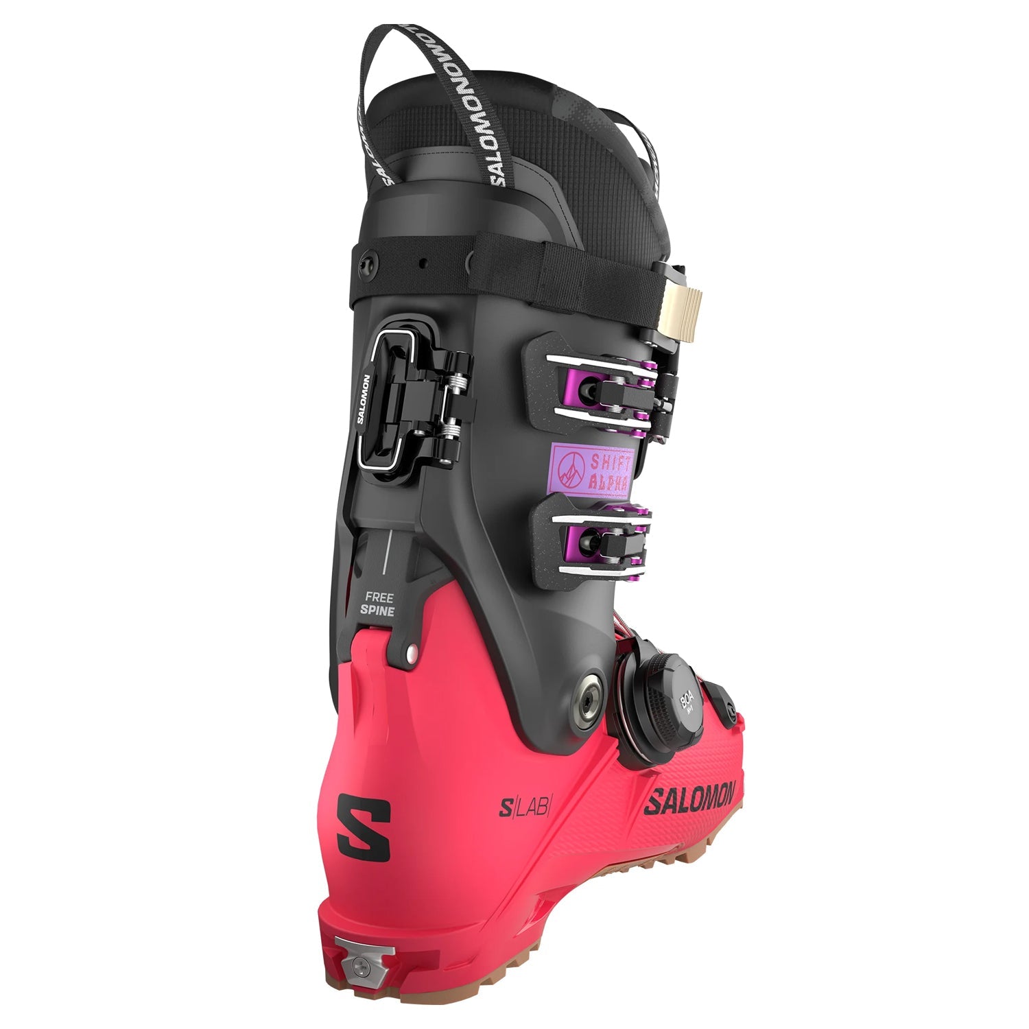 Salomon S/Lab Shift Alpha 140 Ski Boot 2027 Raspberry/Black/Pansy - Comor