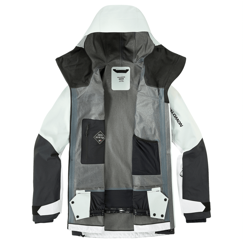 Salomon Women's Moon Patrol Evo Gore - tex Jacket 2025 Misty Blue/White - Comor - Go Play Outside