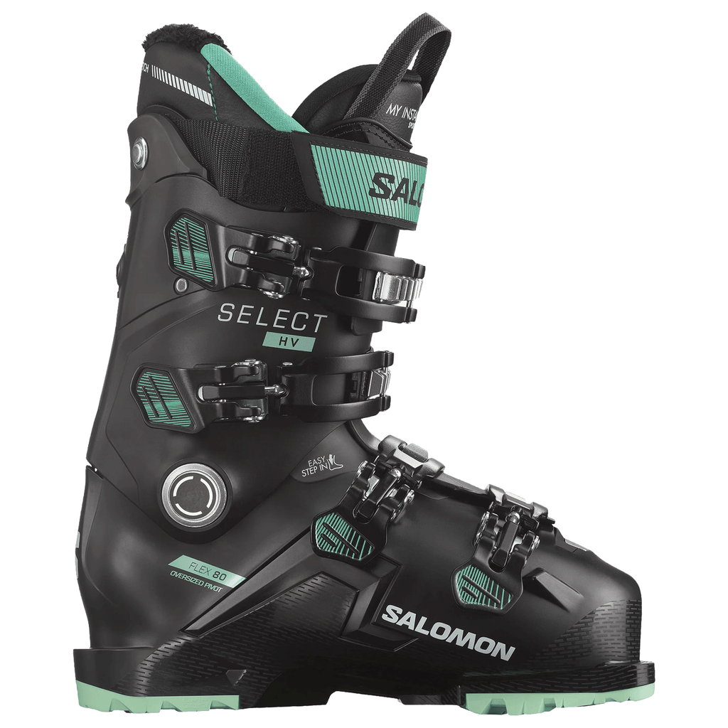 Salomon Women's Select HV 80 GW Ski Boot 2025 Black/Spearmint/Beluga - Comor - Go Play Outside