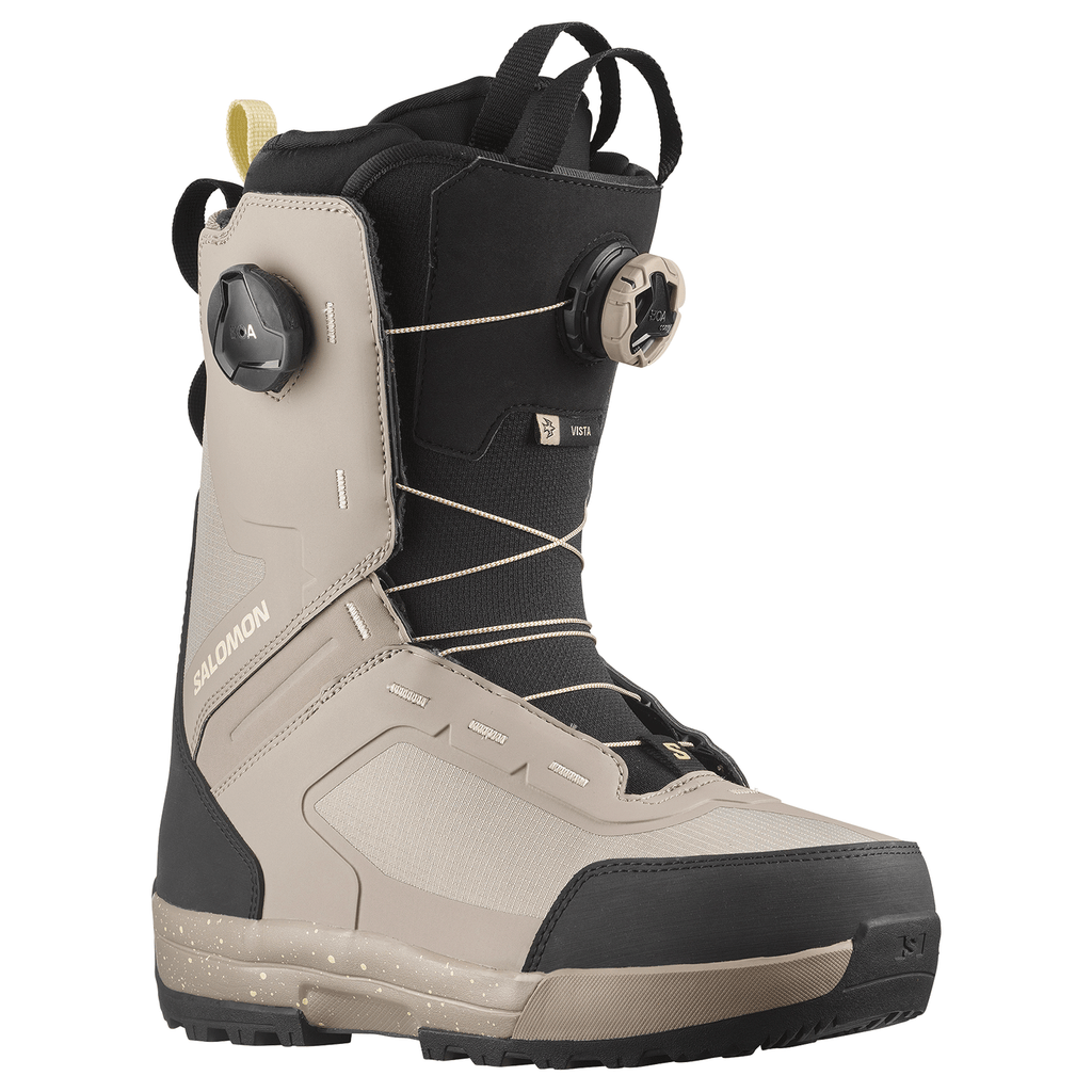 Salomon Women's Vista Dual Boa Snowboard Boots 2025 Vintage Khaki - Comor - Go Play Outside