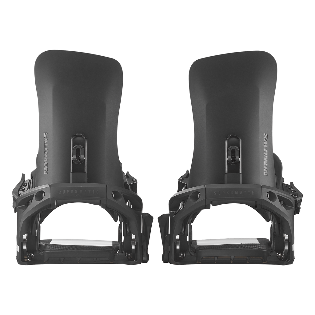 Salomon XA Supermatic Snowboard Bindings 2026 Black - Comor - Go Play Outside