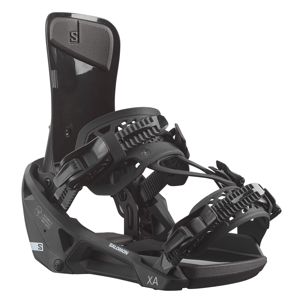 Salomon XA Supermatic Snowboard Bindings 2026 Black - Comor - Go Play Outside