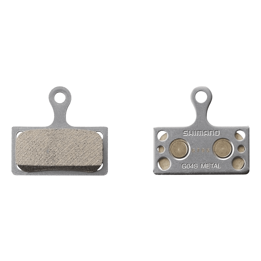 Shimano G04S Disc Brake Pads Metal w/o Fins - Comor - Go Play Outside
