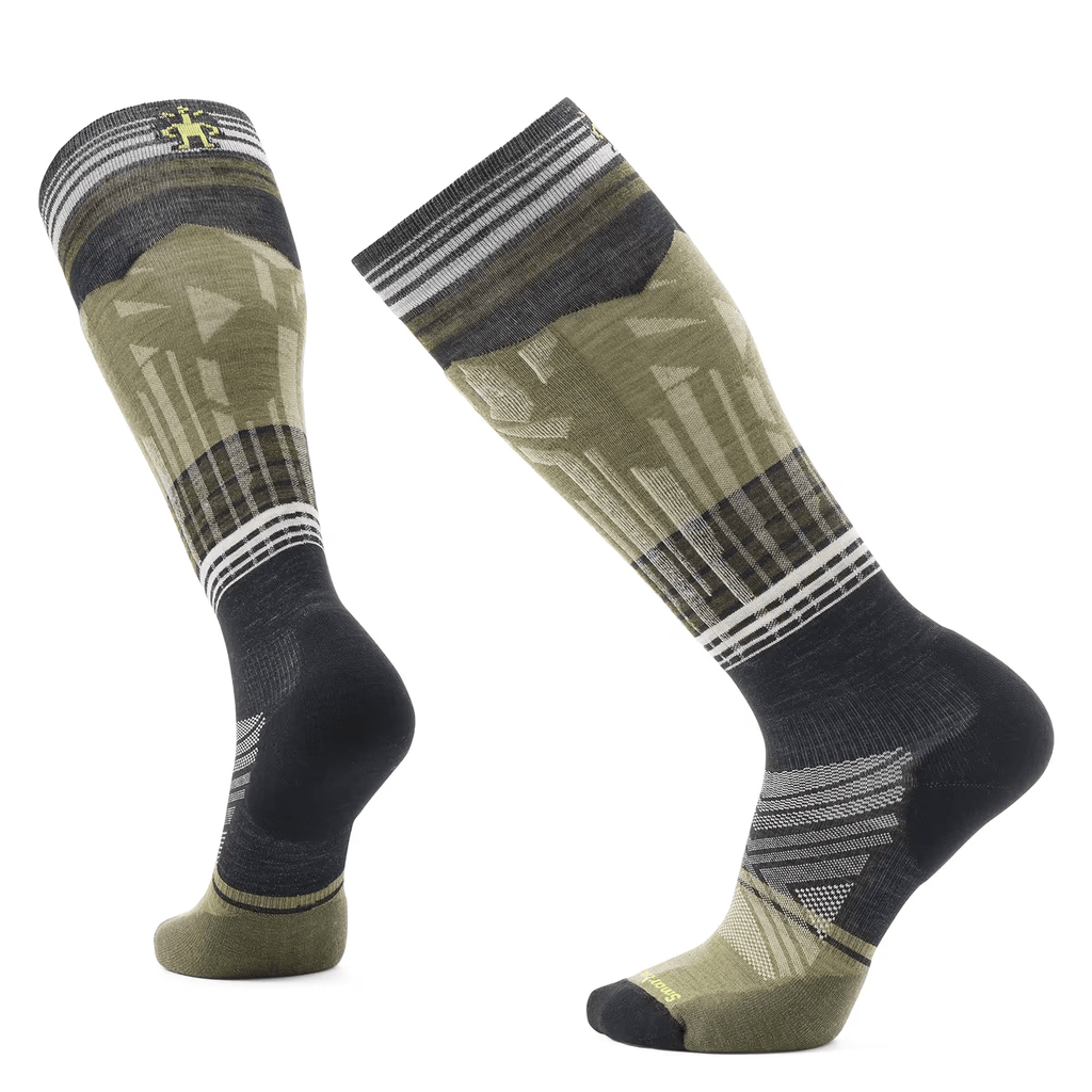Smartwool Ski Targeted Cushion Summit Shot Sock Black - Comor - Go Play Outside
