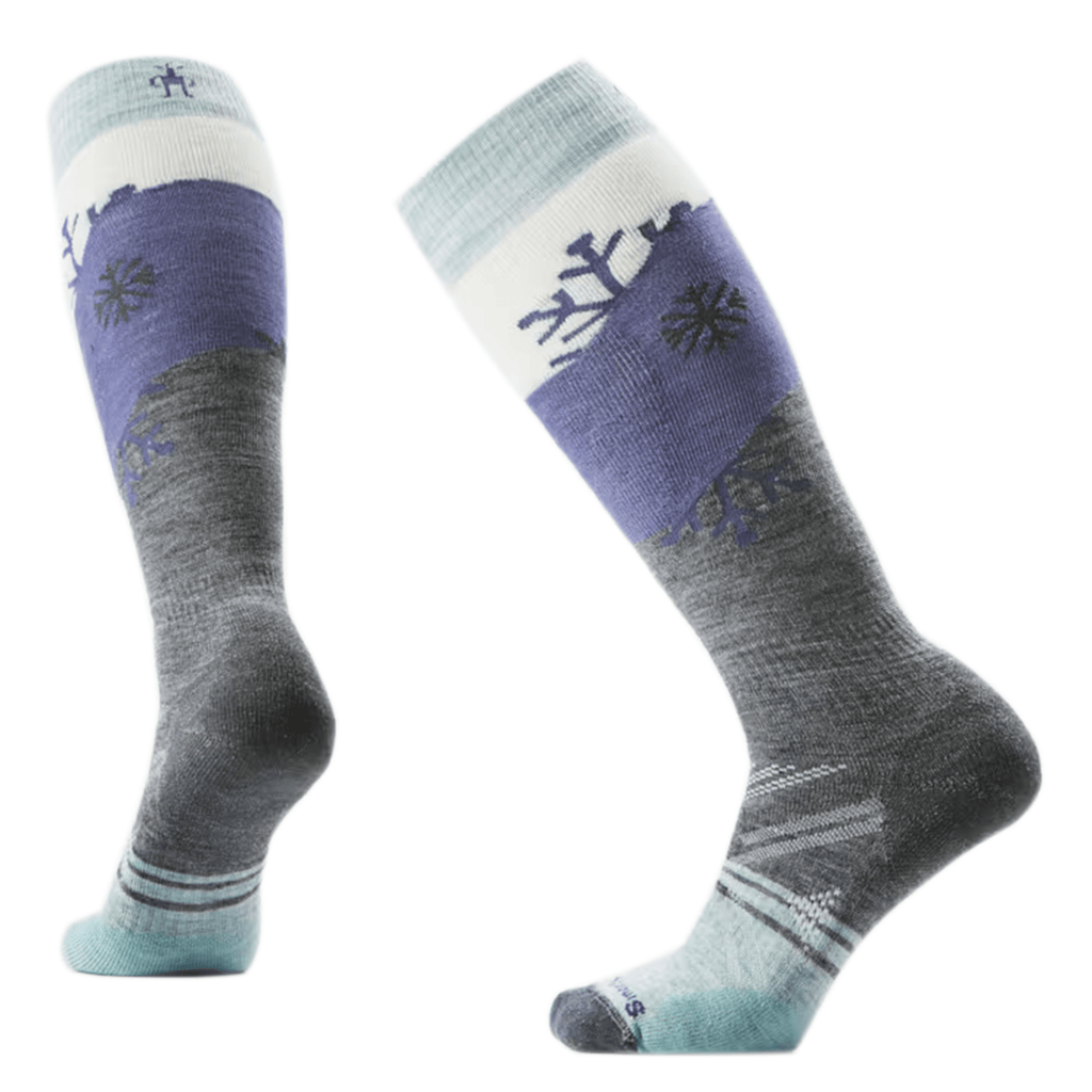 Smartwool Women's Ski Full Cushion Snowpocalypse Sock Medium Gray - Comor - Go Play Outside