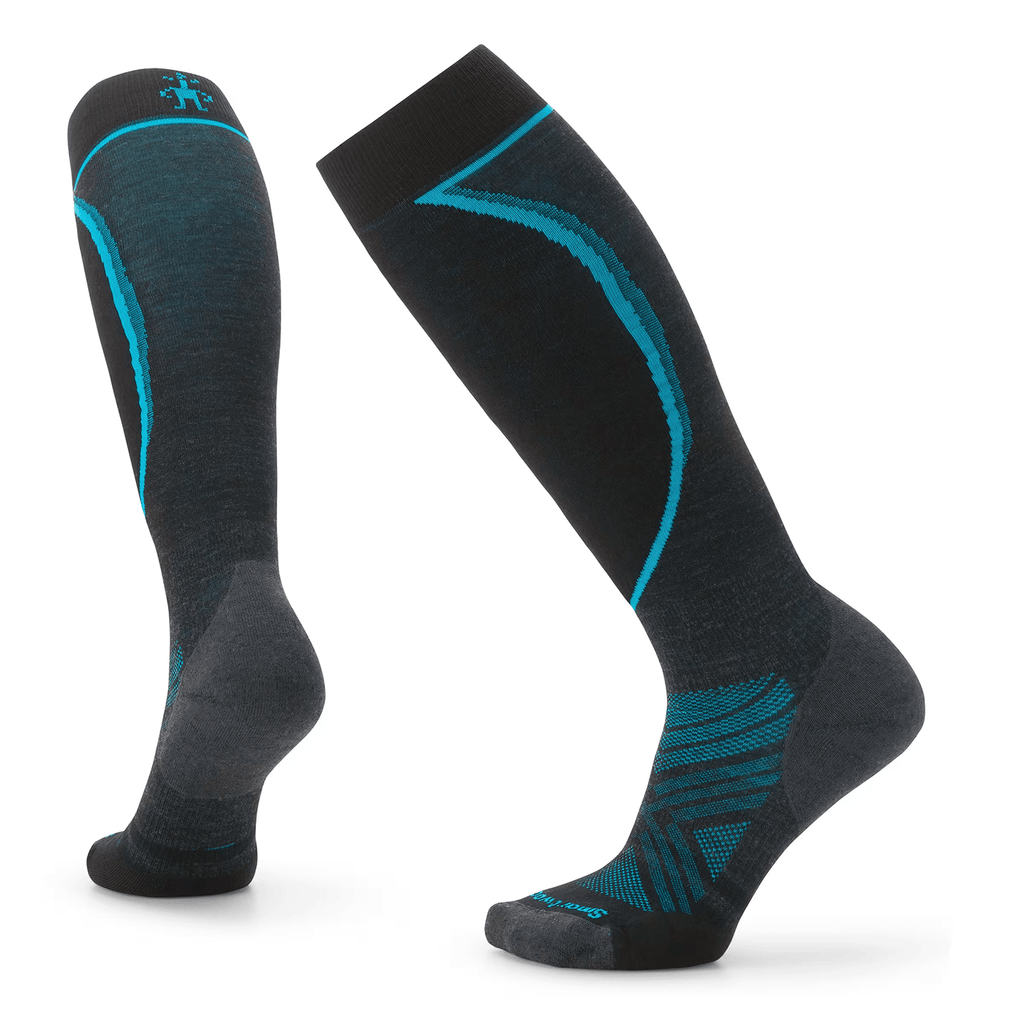 Smartwool Women's Ski Targeted Cushion Sock Charcoal - Comor - Go Play Outside