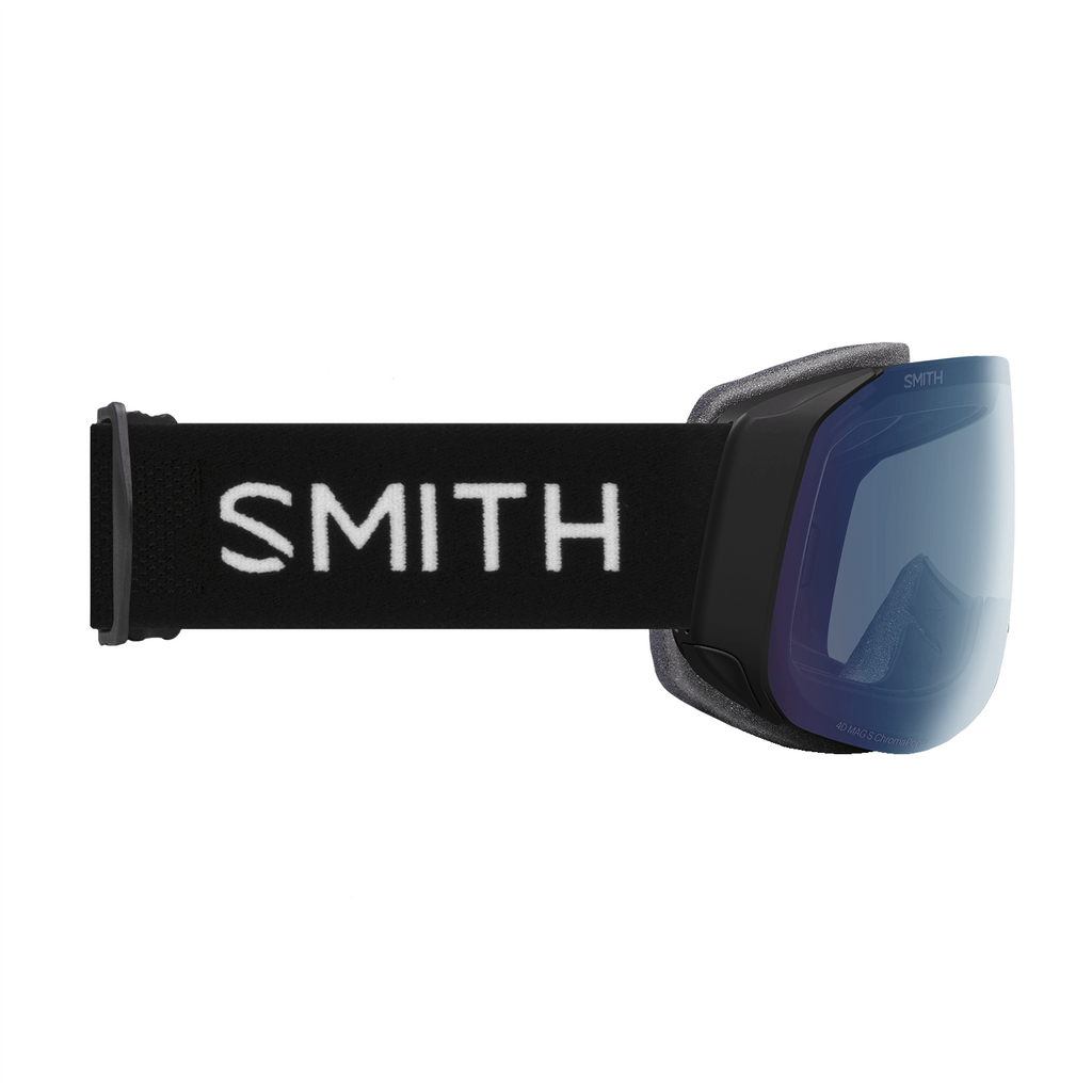 Smith 4D MAG Goggles Black/ChromaPop Everyday Blue Mirror + Chromapop Storm Blue Sensor Mirror - Comor - Go Play Outside