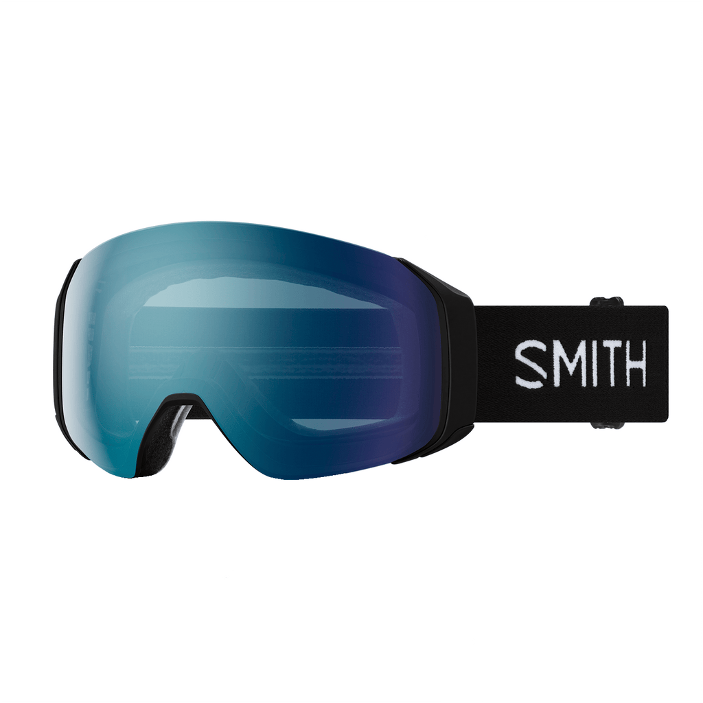 Smith 4D MAG Goggles Black/ChromaPop Everyday Blue Mirror + Chromapop Storm Blue Sensor Mirror - Comor - Go Play Outside
