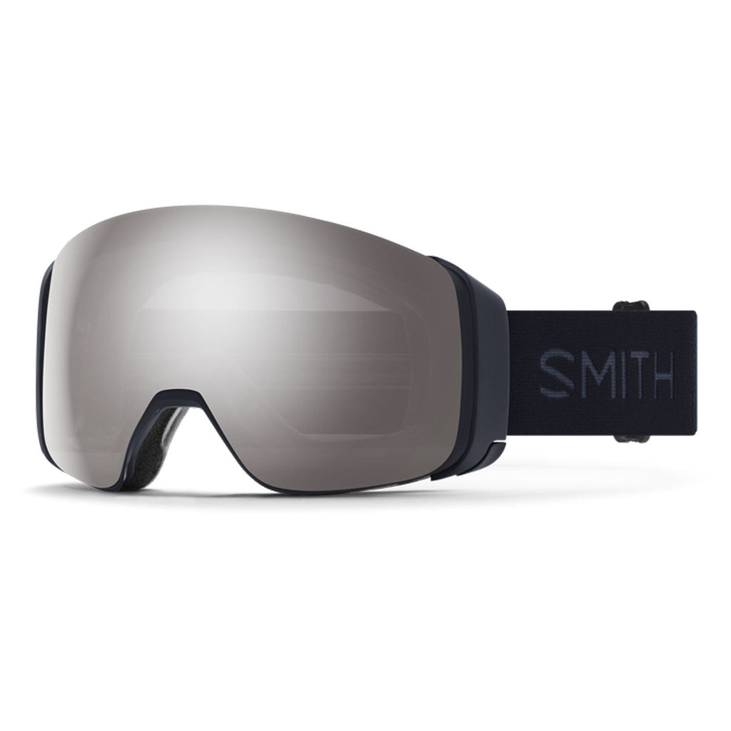 Smith 4D Mag Goggles Midnight Navy/ChromaPop Sun Platinum Mirror + Chromapop Storm Yellow Flash - Comor - Go Play Outside