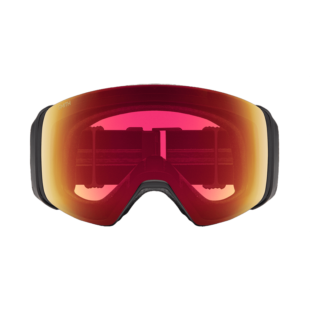 Smith 4D MAG Low Bridge Fit Goggles Black/ChromaPop Photochromic Red Mirror + Chromapop Storm Rose Flash - Comor