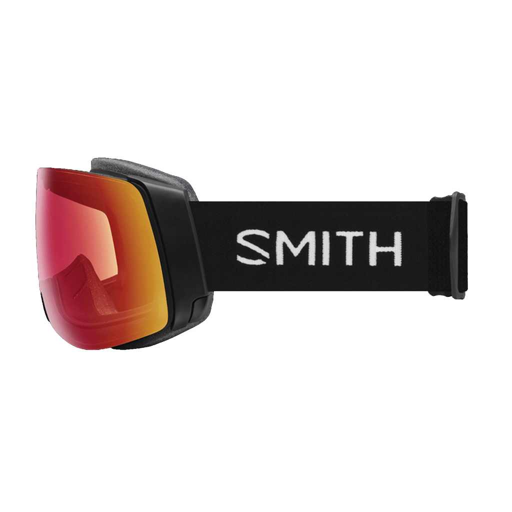 Smith 4D MAG Low Bridge Fit Goggles Black/ChromaPop Photochromic Red Mirror + Chromapop Storm Rose Flash - Comor